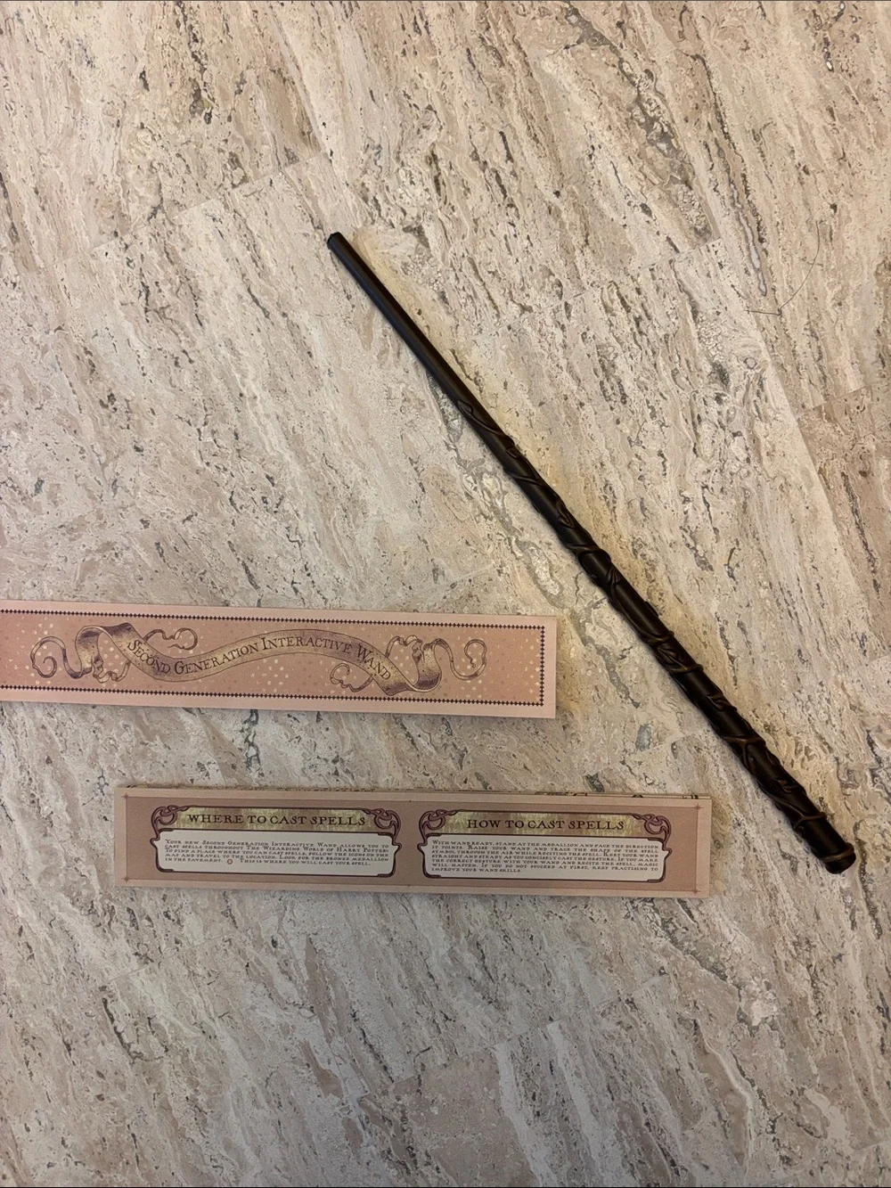 The Wizarding World Harry Potter Interactive Magic Wand - Black